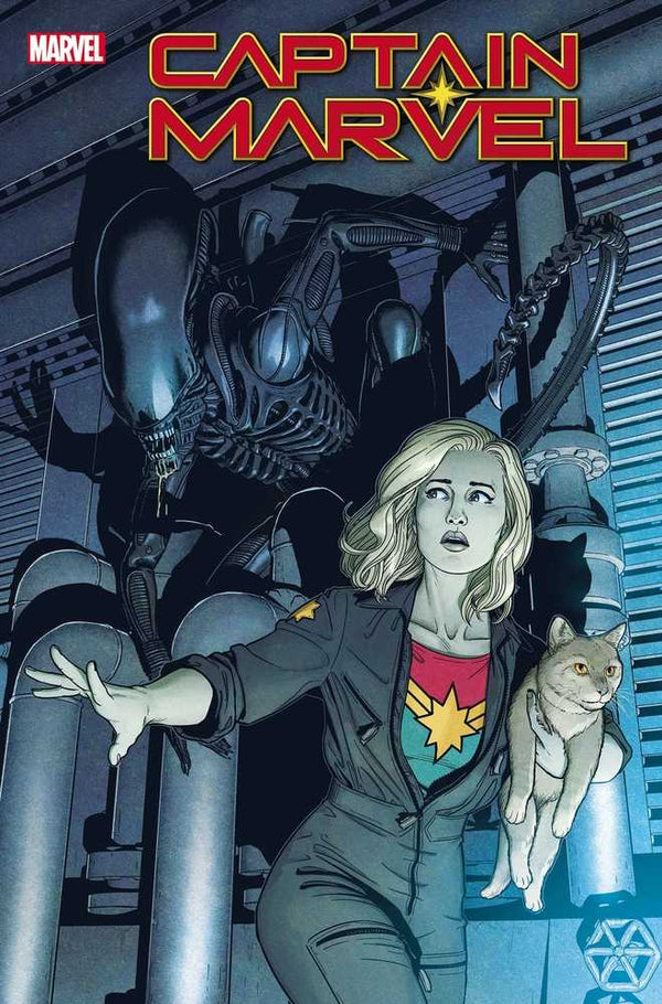 Captain Marvel #25 Mckelvie Marvel vs Alien Variant