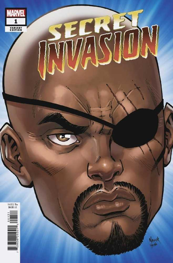 Secret Invasion #1 (Of 5) Nauck Headshot Variant