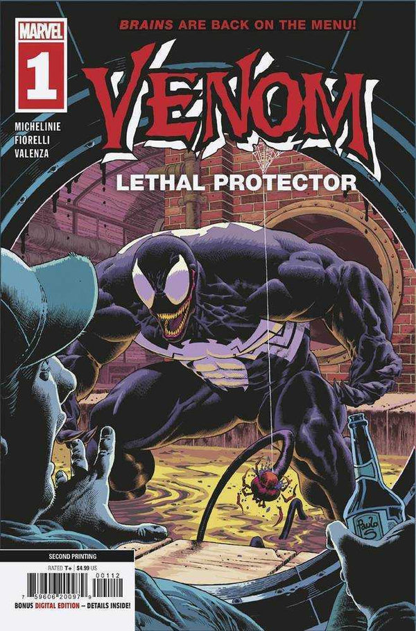 Venom Lethal Protector #1 (Of 5) 2nd Print Artist Tbd Variant