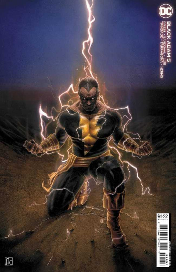 Black Adam #5 Cover C Ariel Colon Card Stock Variant