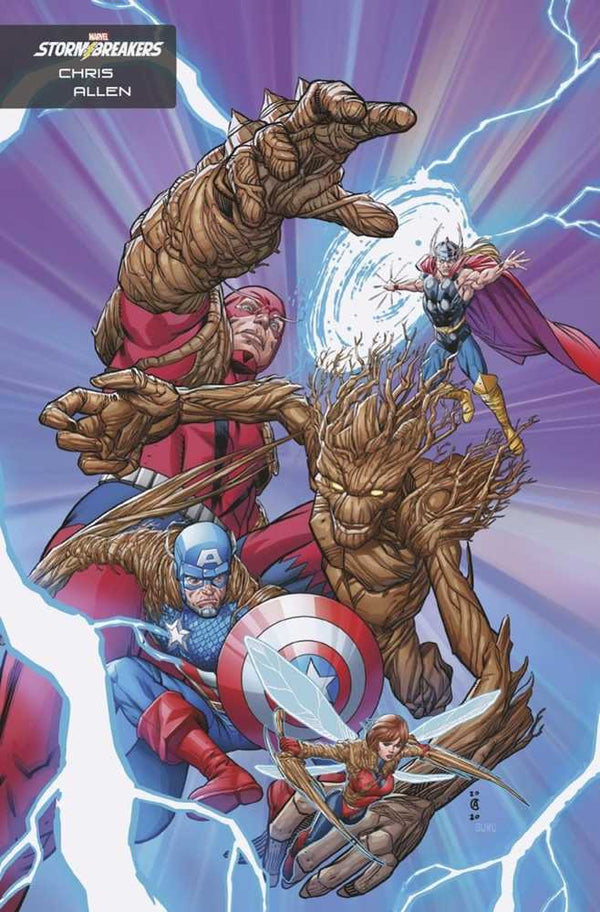 Avengers: War Across Time 4 Chris Allen Stormbreakers Variant