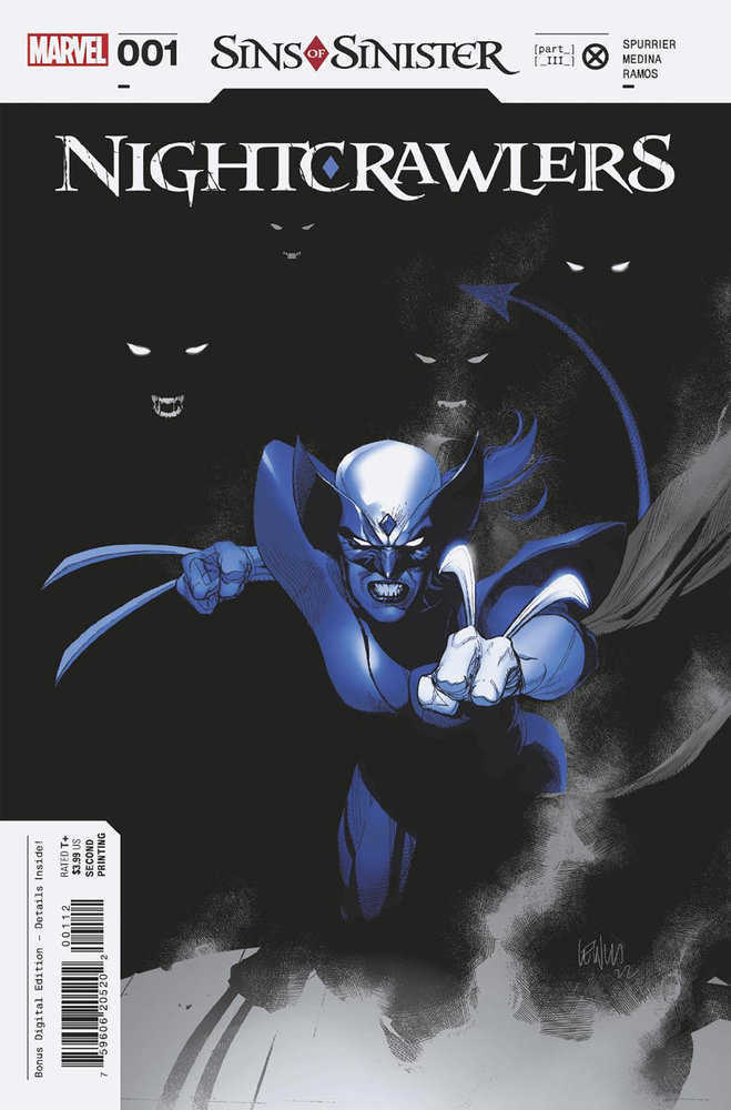 Nightcrawlers 1 Leinil Yu 2nd Print Variant [Sin]