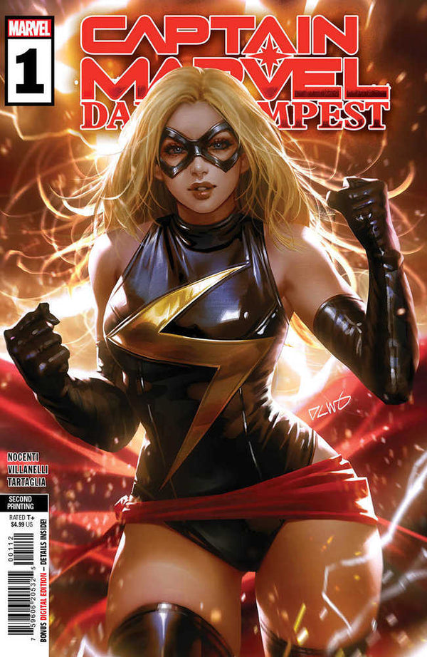 Captain Marvel: Dark Tempest 1 Derrick Chew 2nd Print Variant