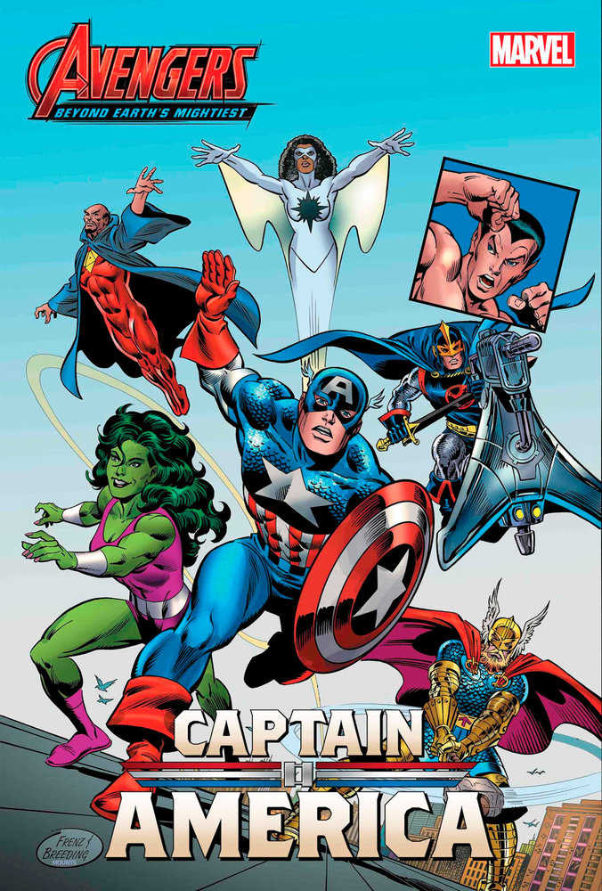 Captain America 3 Ron Frenz Avengers 60th Variant