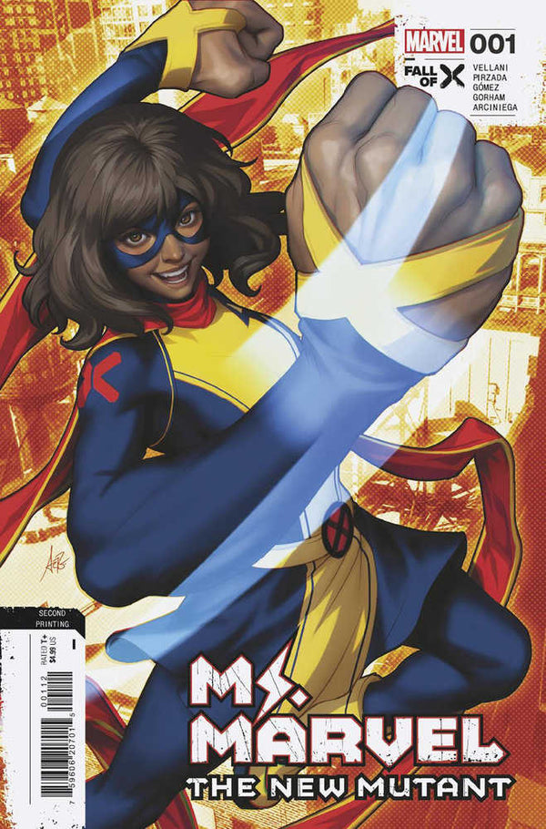 Ms. Marvel: The New Mutant 1 Artgerm 2nd Print Variant
