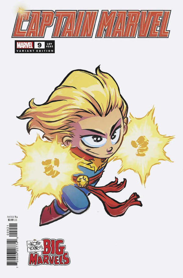 Captain Marvel #9 Skottie Young'S Big Marvel Variant