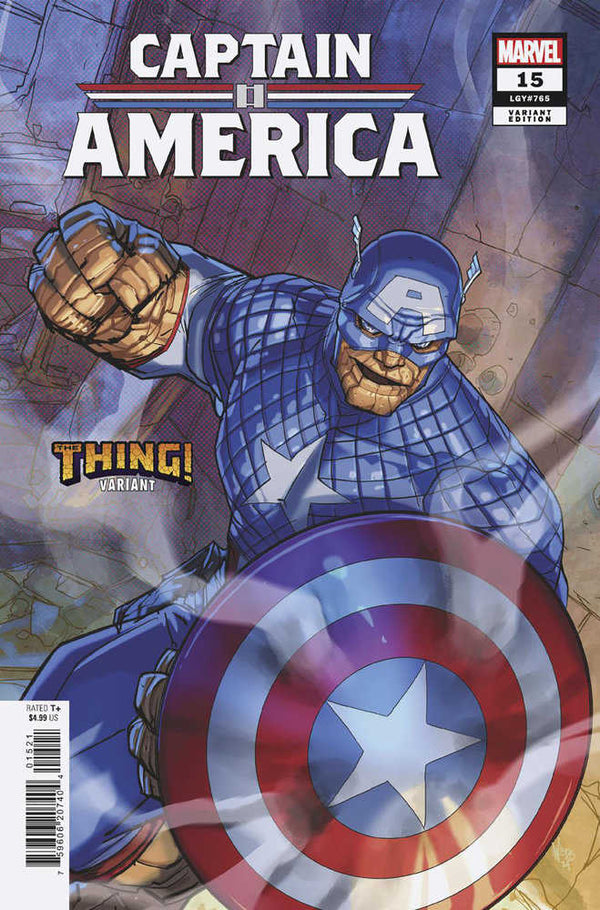 Captain America #15 Pete Woods The Thing Variant