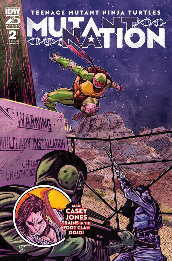 Teenage Mutant Ninja Turtles Mutant Nation #2 Cover B Federici