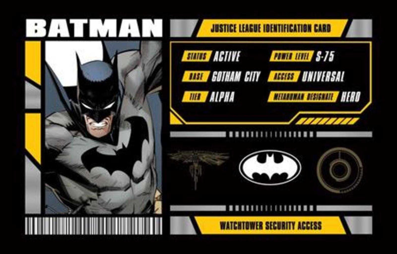 Batman Justice League Membership Card Opt-In Bundles Of 25 (Free)