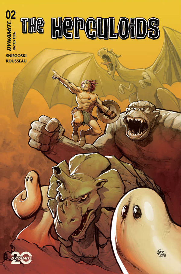 Herculoids #2 Cover L 10 Copy Variant Edition Powell Foil