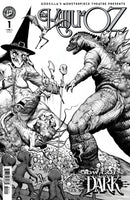 Godzillas Monsterpiece Theatre Presents: The Kaiju Of Oz Variant D (Ayala Idw Goes Dark Variant)