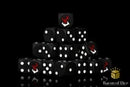Black Orcs Dice x25 Dice / Square Corner