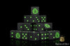 Black Plague x25 Dice / Square Corner
