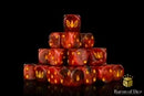 Blood Drop Dice x25 Dice / Round Corner