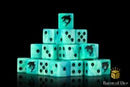 Carcharodon "Great White Shark" Dice x25 Dice / Round Corner