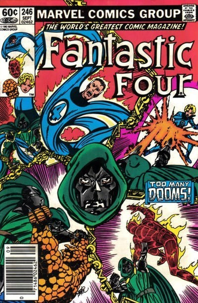 Fantastic Four #246 (1982) - Newstand Copy