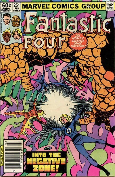 Fantastic Four #251 (1982) Newstand Copy