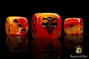 Fires of Hell x8 Dice (Blessing Of Blood) / Square Corner
