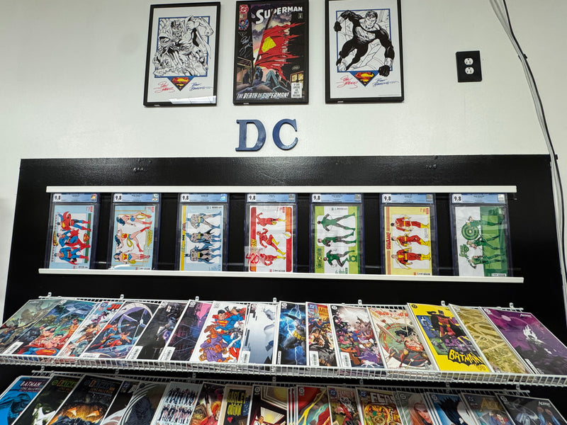 Garcia Lopez Variant Cover Set (7 CGC Slabs)