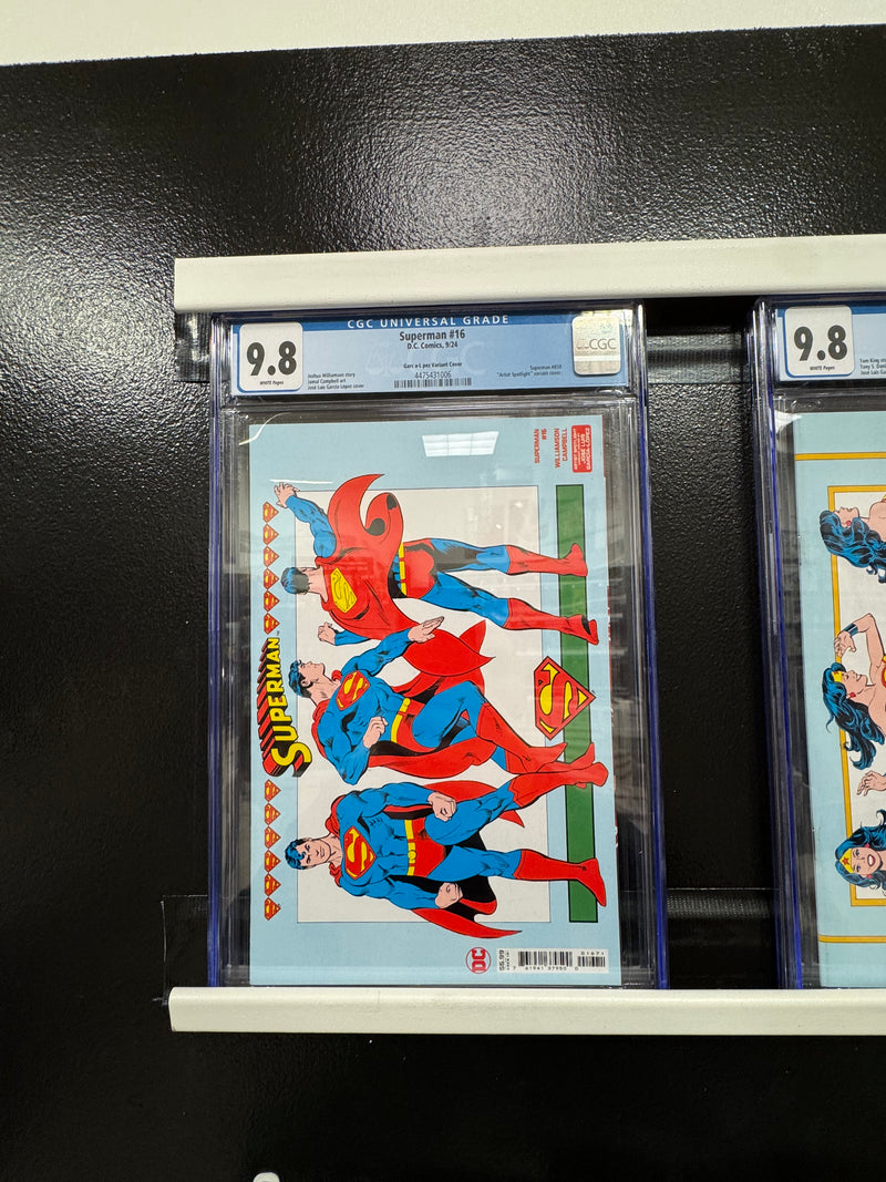 Garcia Lopez Variant Cover Set (7 CGC Slabs)