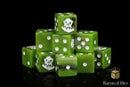 Orc Dice - White x25 Dice / Square Corner